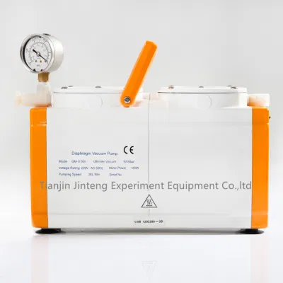 Bomba de vácuo sem óleo de diafragma anticorrosivo para evaporador rotativo de laboratório